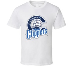 Columbus Clippers Minor League Baseball Fan T Shirt