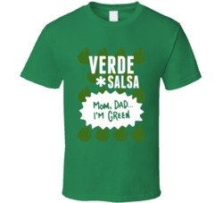 Taco Bell Verde Salsa Sauce Halloween Costume T Shirt