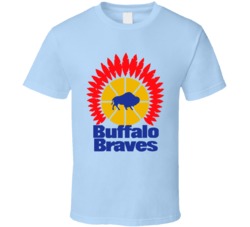 Buffalo Braves Retro 70s Basketball Fan T Shirt
