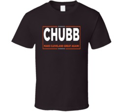 Nick Chubb Make Cleveland Great Again Cleveland Football Fan T Shirt