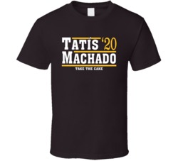 Fernando Tatis Manny Machado 2020 Take The Cake San Diego Baseball Fan