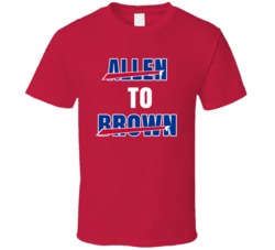 Josh Allen To John Brown Buffalo Football Fan T Shirt