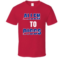 Josh Allen To Stefon Diggs Buffalo Football Fan T Shirt
