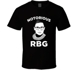 Ruth Bader Ginsburg Notorious Rbg Supreme Court Judge T Shirt