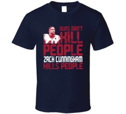 Guns Dont Kill Zach Cunningham Kills People Houston Football T Shirt