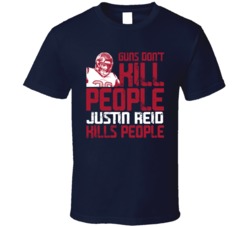 Guns Dont Kill Justin Reid Kills People Houston Football T Shirt
