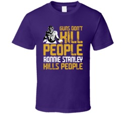 Ronnie Stanley Guns Dont Kill Baltimore Football Fan T Shirt