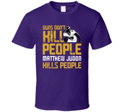 Matthew Judon Guns Dont Kill Baltimore Football Fan T Shirt