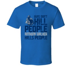 Guns Dont Kill Anthony Walker Kills People Indianapolis Football T Shi