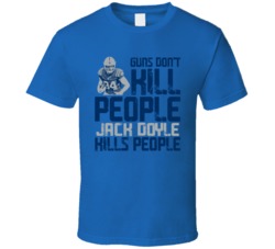 Guns Dont Kill Jack Doyle Kills People Indianapolis Football T Shirt