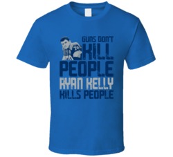 Guns Dont Kill Ryan Kelly Kills People Indianapolis Football T Shirt