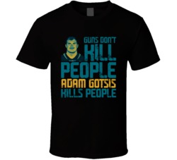 Guns Dont Kill Adam Gotsis Kills People Jacksonville Football T Shirt