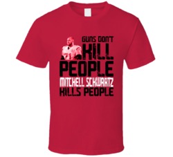 Guns Dont Kill Mitchell Schwartz Kills People Kansas City Football T S