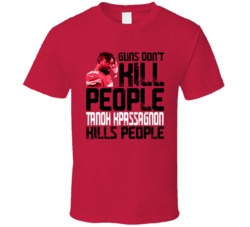 Guns Dont Kill Tanoh Kpassagnon Kills People Kansas City Football T Sh