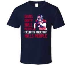 Guns Dont Kill Devonta Freeman Kills People New York G Football T Shir