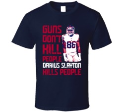 Guns Dont Kill Darius Slayton Kills People New York G Football T Shirt