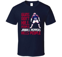 Guns Dont Kill Jabrill Peppers Kills People New York G Football T Shir