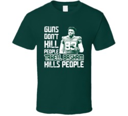 Guns Dont Kill Tarell Basham Kills People New York J Football T Shirt