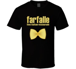 Farfalle Fine Italian Miami Restaurant T Shirt