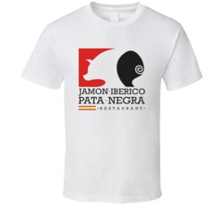 Jamon Iberico Pata Negra Miami Restaurant T Shirt