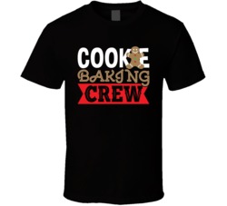 Cookie Baking Crew Funny Christmas Holiday Season T Shirt