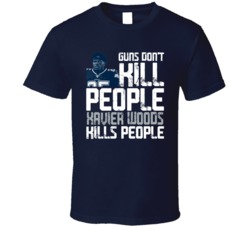 Guns Dont Kill Xavier Woods Kills People Dallas Football T Shirt
