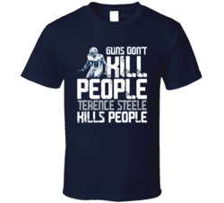 Guns Dont Kill Terence Steele Kills People Dallas Football T Shirt