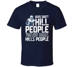 Guns Dont Kill Trevon Diggs Kills People Dallas Football T Shirt