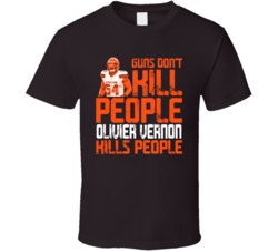 Guns Dont Kill Olivier Vernon Kills People Cleveland Football T Shirt