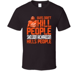 Guns Dont Kill Sheldon Richardson Kills People Cleveland Football T Sh