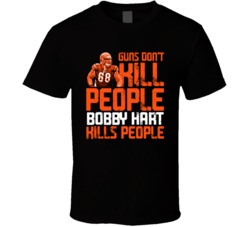 Guns Dont Kill Bobby Hart Kills People Cincinnati Football T Shirt