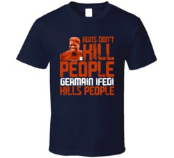 Guns Dont Kill Germain Ifedi Kills People Chicago Football T Shirt