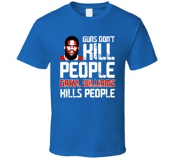 Daryl Williams Guns Dont Kill Buffalo Football Fan T Shirt