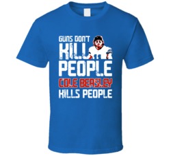 Cole Beasley Guns Dont Kill Buffalo Football Fan T Shirt