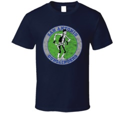 San Antonio Gunslingers Usfl Defunct Football Team Worn Look T Shirt