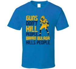 Guns Dont Kill Bryan Bulaga Kills People Los Angeles Football T Shirt