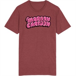 Maroon Cartoon Retro Fictional Movie Tv Company Vintage Unisex T Shirt