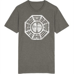 Dharma Initiative The Arrow Retro Fictional Tv Company Vintage Unisex 