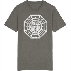Dharma Initiative The Staff Retro Fictional Tv Company Vintage Unisex 