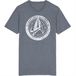 Starfleet Command Retro Fictional Movie Tv Company Vintage Unisex T Sh
