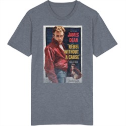 Rebel Without A Cause Vintage Movie T Shirt