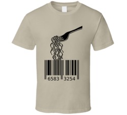 Ramen Noodles Bar Code Foodie Food Fan T Shirt