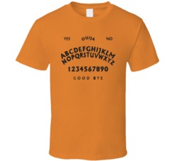 Ouija Board Ugly Knit Halloween T Shirt
