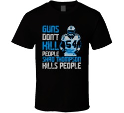 Guns Dont Kill Shaq Thompson Matos Kills People Carolina Football T Sh