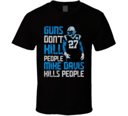 Guns Dont Kill Mike Davis Kills People Carolina Football T Shirt
