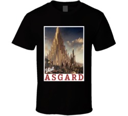 Visit Asgard Fictional Destinations Fan T Shirt