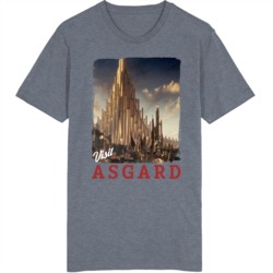 Visit Asgard Fictional Destinations Fan Vintage Unisex T Shirt