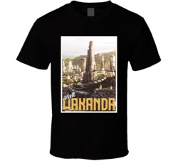 Visit Wakanda Black Panther Fictional Destinations Fan T Shirt