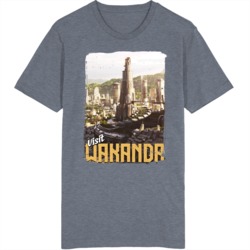 Visit Wakanda Black Panther Fictional Destinations Fan Vintage Unisex 