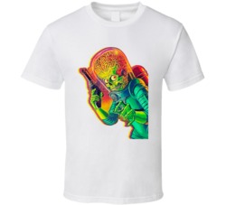 Mars Attacks Retro T Shirt